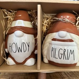 Rae Dun “Howdy Pilgrim” Gnome Set